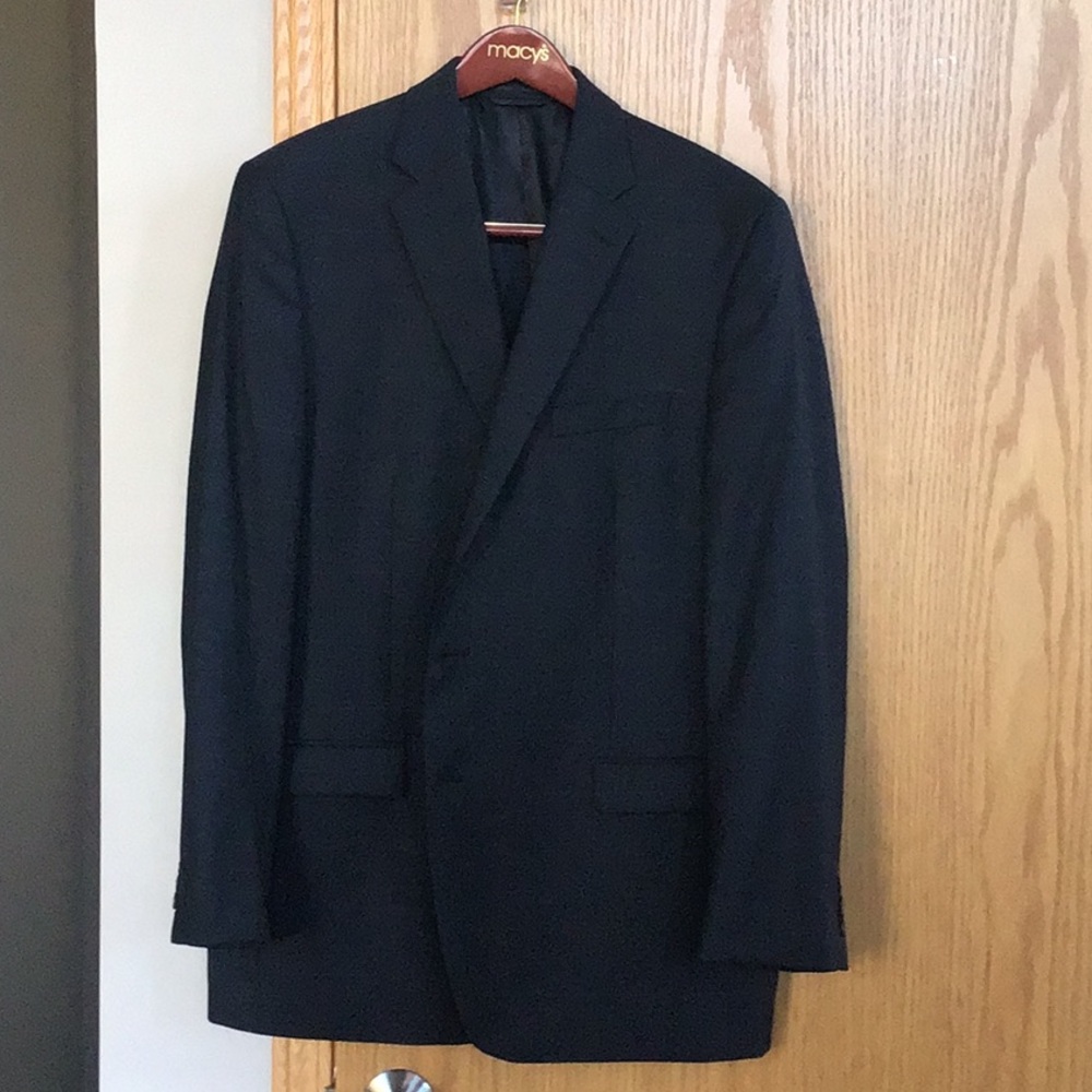 Lauren Ralph Lauren Blue Suit Elegant Single-Breasted Design